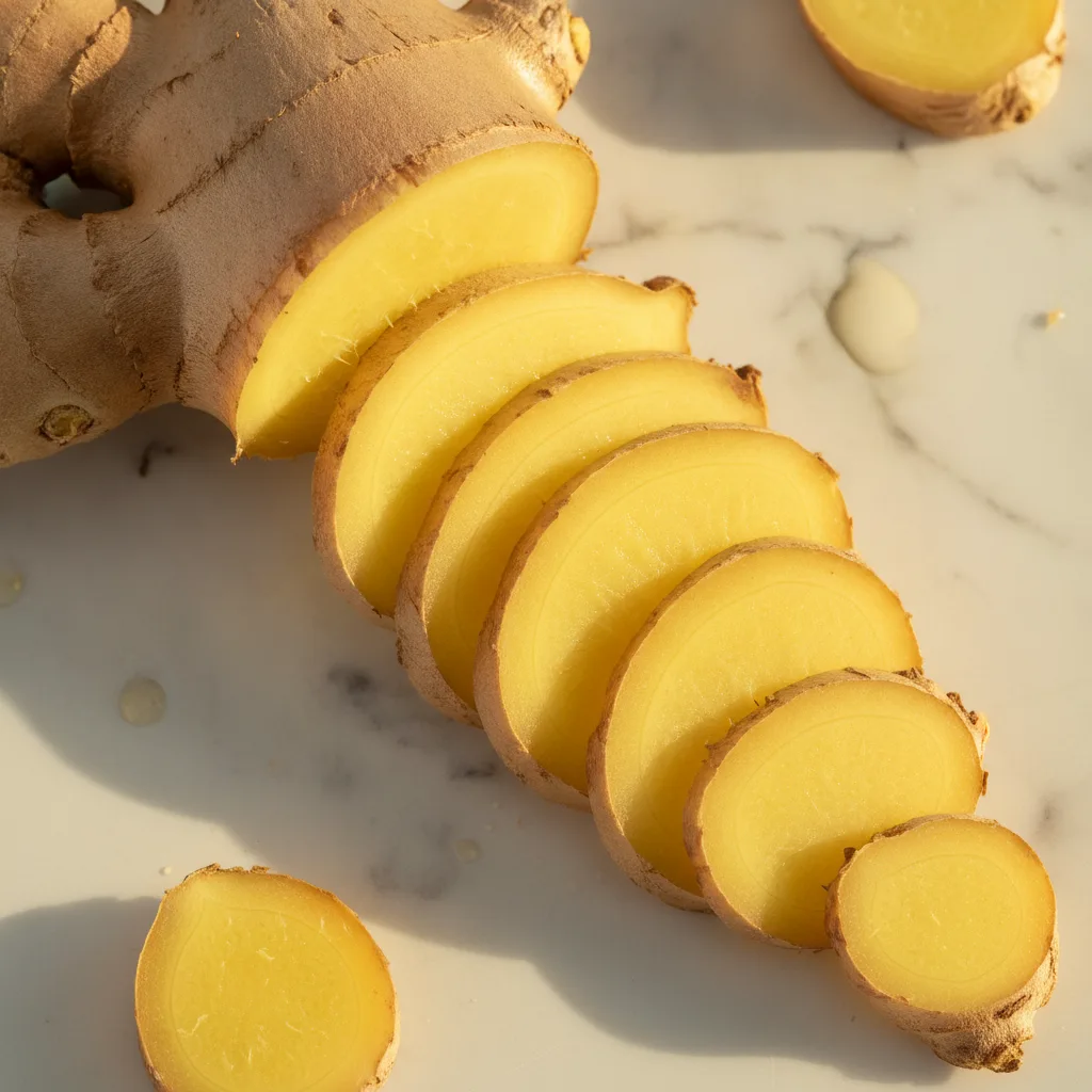 Fresh ginger root